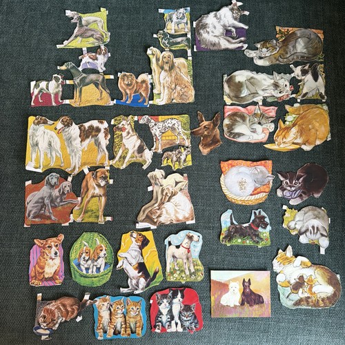 Vintage 1960s paper scraps - paper,