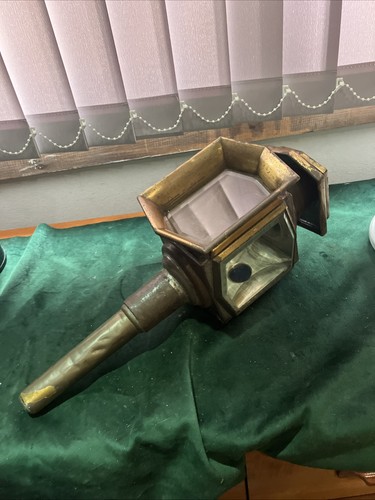Antique coach lamp - antique,