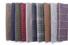 100% Pure Wool Tweed Remnants