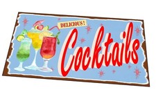 Cocktail Bar Vintage Metal