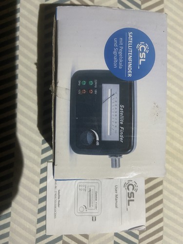 Csl sat signal finder - csl, meter
