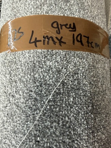 Carpet offcut grey 197cm - grey, 4m