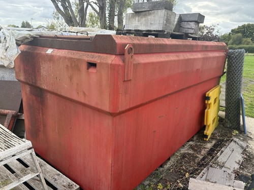 Bunded diesel bowser - diesel, tank