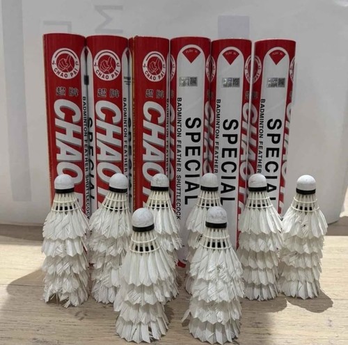 Used badminton shuttlecocks - ,