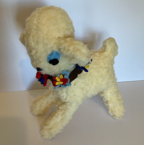 Vintage plush poodle