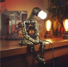 Retro Lights Table Lamp Robot