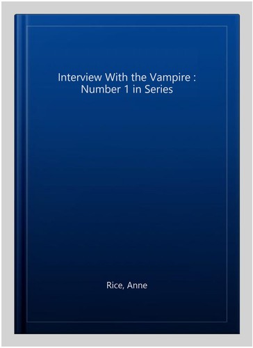 Interview with the vampire - interview,