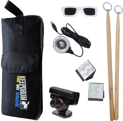 Aerodrums air drumming with - air,