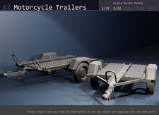 Motorcycle Trailer - 1/35