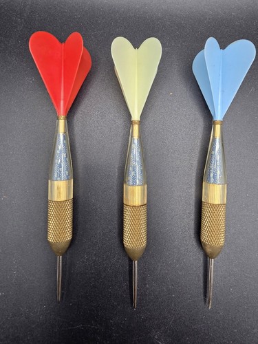 Vintage dorwin brass darts set - dorwin,