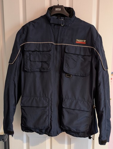 Men triumph navy motorcycle - men's,