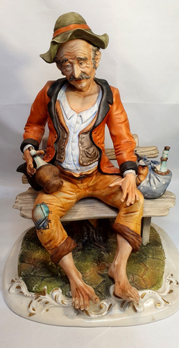 Vintage porcelain figurine - porcelain,