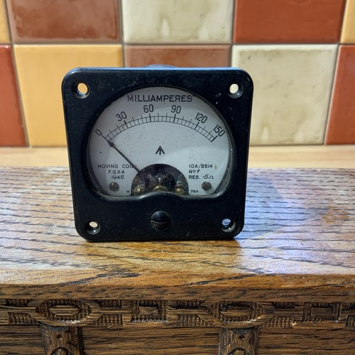Vintage panel meter - meter,, world