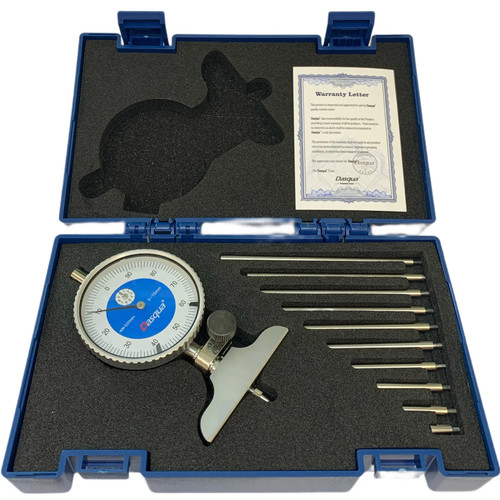 100mm dial depth - 0-100mm, bore