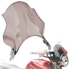 Motorbike Motorcycle Fly Screen Windscreen Windshield Smoke For Honda Yamaha
