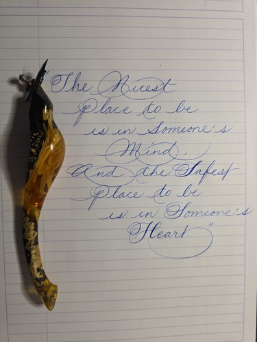 Beautiful oblique calligraphy - beautiful,