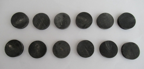 Water buffalo horn spacers - 12,