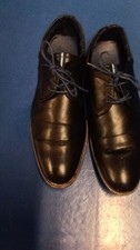 Lloyd Black Leather Derby