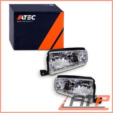 2X HEADLAMP HEADLIGHT H7/H3 CHROME LEFT+RIGHT FOR SKODA FABIA 6Y 99-08