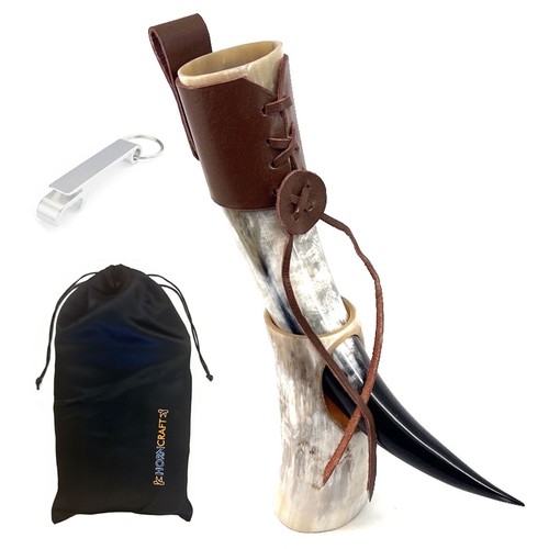 Viking drinking horn beer mug - drinking,