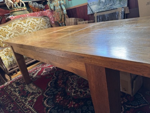 Solid oak dining - dining, table
