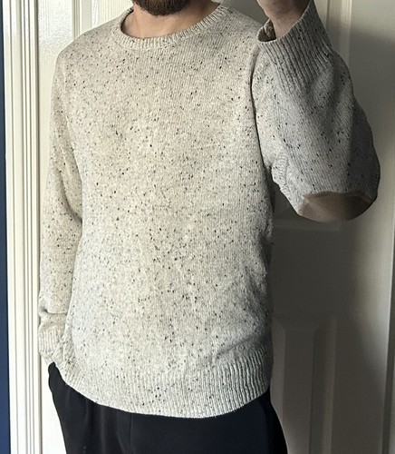 Sweater knitwear elbow patches - sweater,