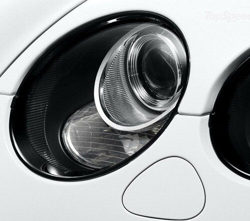 Piano black headlight trim - headlight,