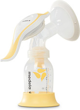 Medela Harmony Manual Breast Pump Compact 2 Phase Expression with Flex Shields