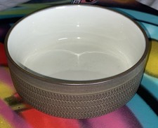 Denby Chevron Fruit bowl Design Gill Pemberton c 1960s