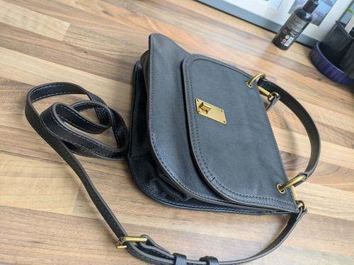 Fossil black belmont leather - fossil,