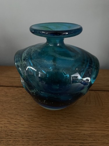 Vintage mdina blue - mdina, glass