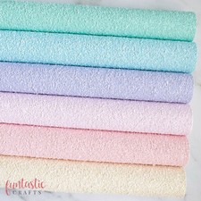 Matte Chunky Glitter Fabric