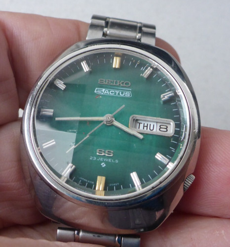Seiko 5actus vintage gents - 5actus, ss,
