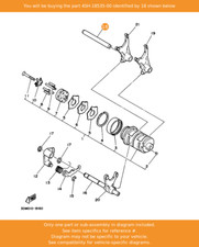 YAMAHA Bar, Shift Fork Guide