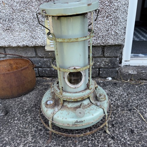 Vintage aladdin portable blue - vintage,
