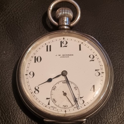 Victorian silver pocket watch - pocket,