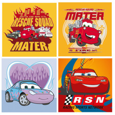 Face Towels Cars Lightning