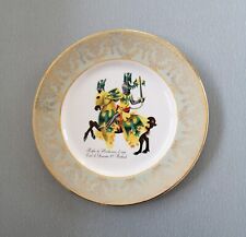 Liverpool Road Pottery Collectors Plate. 10" Diameter. See photos.