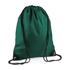 BagBase PREMIUM GYMSAC Waterproof Drawstring Bag Sports School PE Shoes Gym Sack
