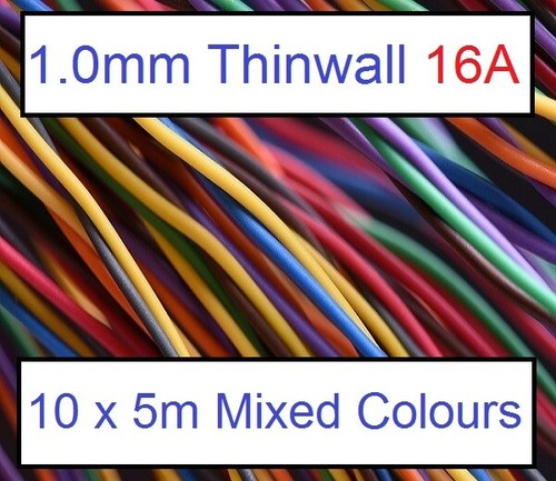50m automotive cable kit 1mm - 50m,