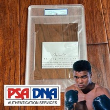 MUHAMMAD ALI * PSA/DNA *