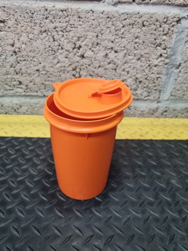 Orange tupperware large - orange,