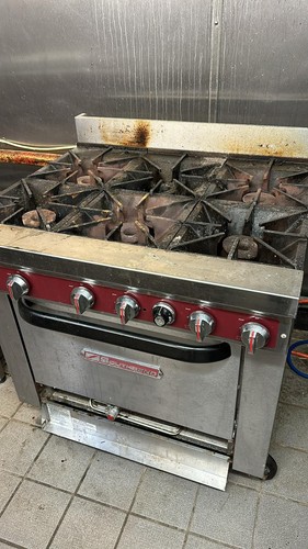 Southbend commercial gas range - southbend,