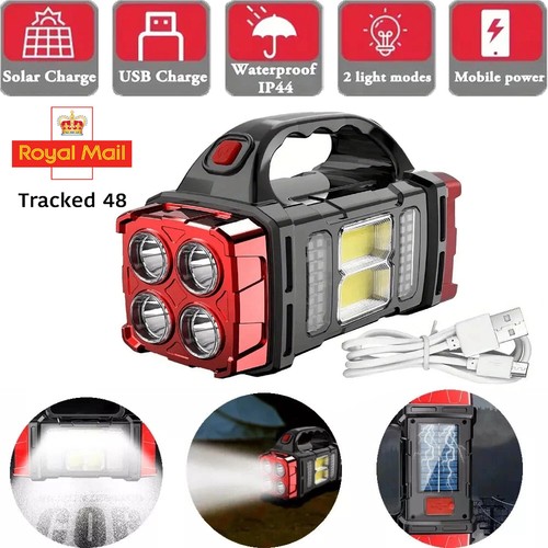 Solar usb rechargeable led - rechargeable,