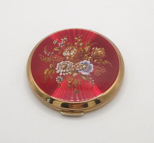 Stratton powder compact red - stratton,