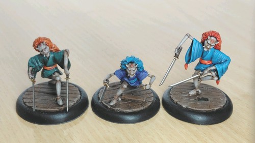 Malifaux bunraku well - bunraku, x3.