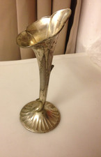 Vintage Silver Plated Bud Vase