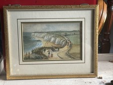 Hodges Flagstaff,palm Bay, Margate,1894 Picture, Daniel Sherrin?,strong Colours.