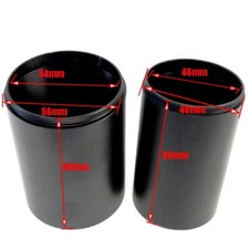 Rifle Scope Sun Shade Tube 40mm/50mm Objective Lens Scope Black