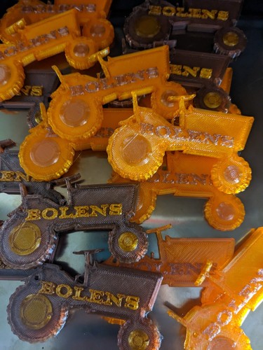 Bolens tractor key tag - tractor,